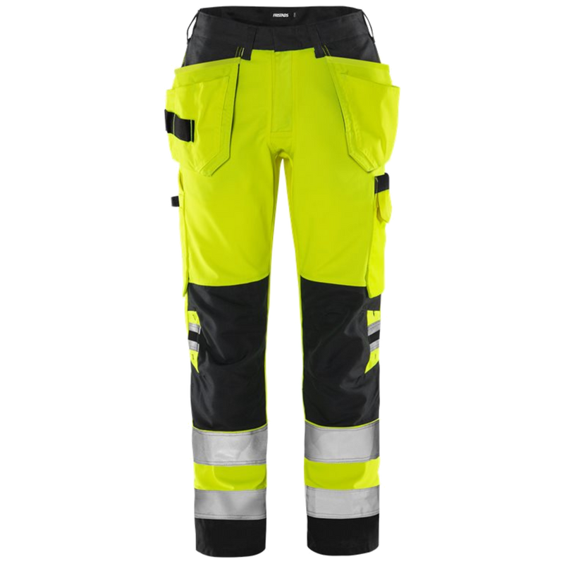 Fristads Trofta High vis dameswerkbroek  klasse 2 2671 GPLU 300528