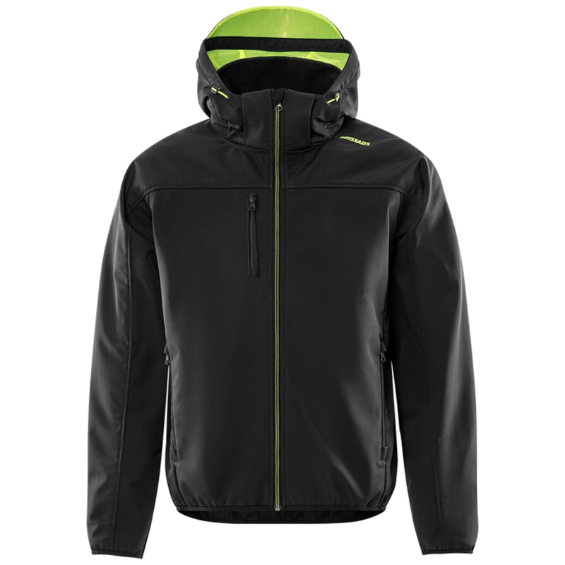 Fristads Skarup Softshelljack met capuchon 4655 GBF 301521