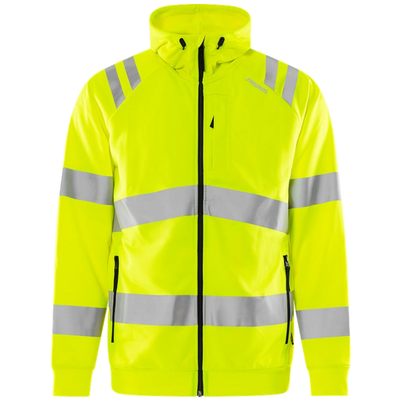 Fristads Trofta High vis sweatjack met capuchon klasse 3 7865 GPSW 301878