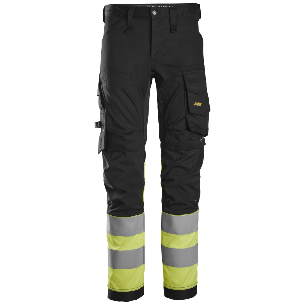 Snickers High-Vis KL1 Stretch Werkbroek 6334