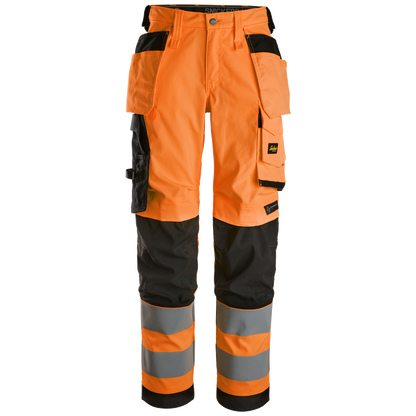 Snickers High-Vis KL2 Dames Stretchbroek Holsterzakken 6743