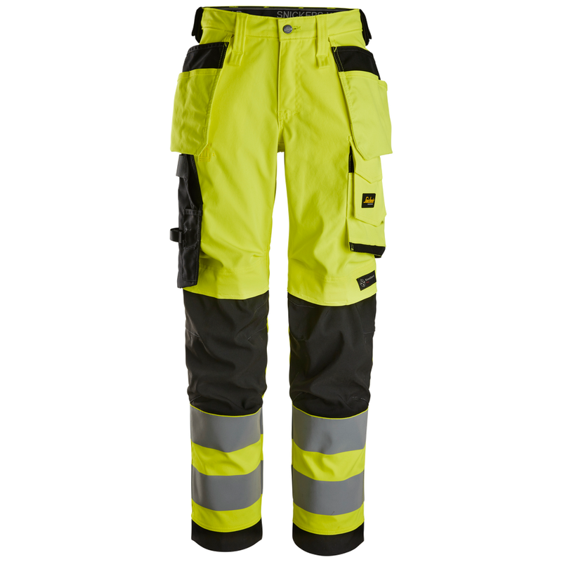 Snickers High-Vis KL2 Dames Stretchbroek Holsterzakken 6743