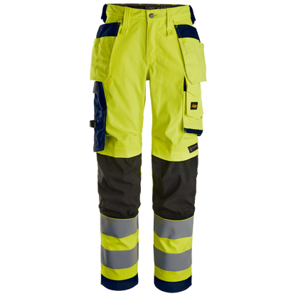 Snickers High-Vis KL2 Dames Stretchbroek Holsterzakken 6743