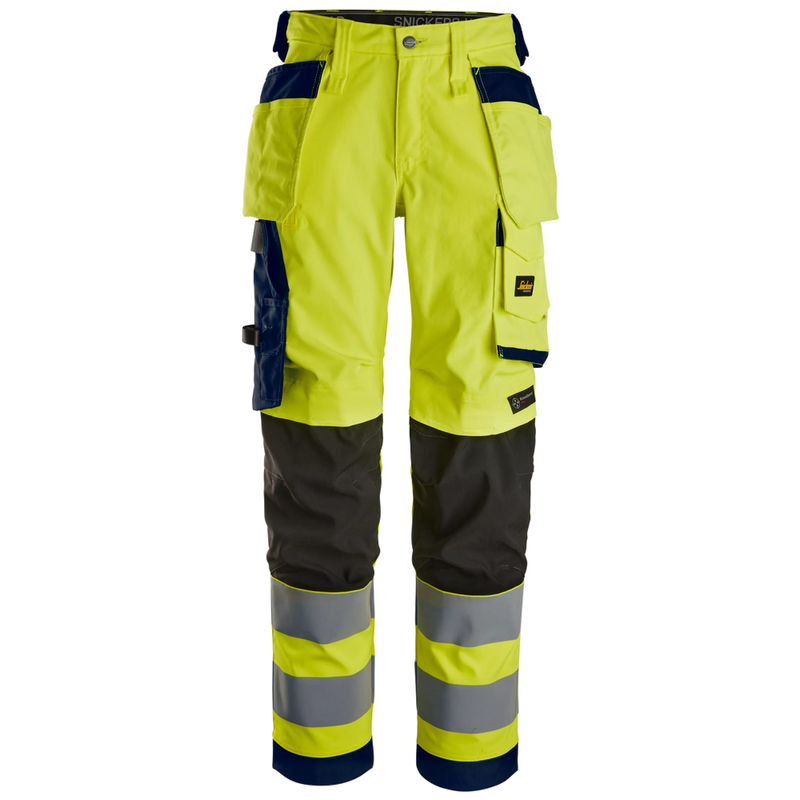 Snickers High-Vis KL2 Dames Stretchbroek Holsterzakken 6743
