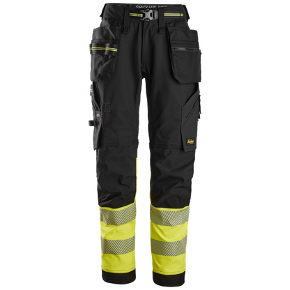 Snickers High-Vis KL1 Stretch Werkbroek Holsterzakken 6934