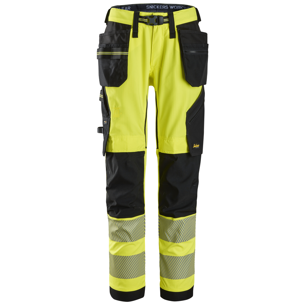 Snickers High-Vis KL2 Stretch Werkbroek Holsterzakken 6943