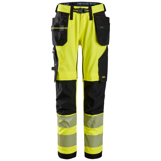 Snickers High-Vis KL2 Stretch Werkbroek Holsterzakken 6943