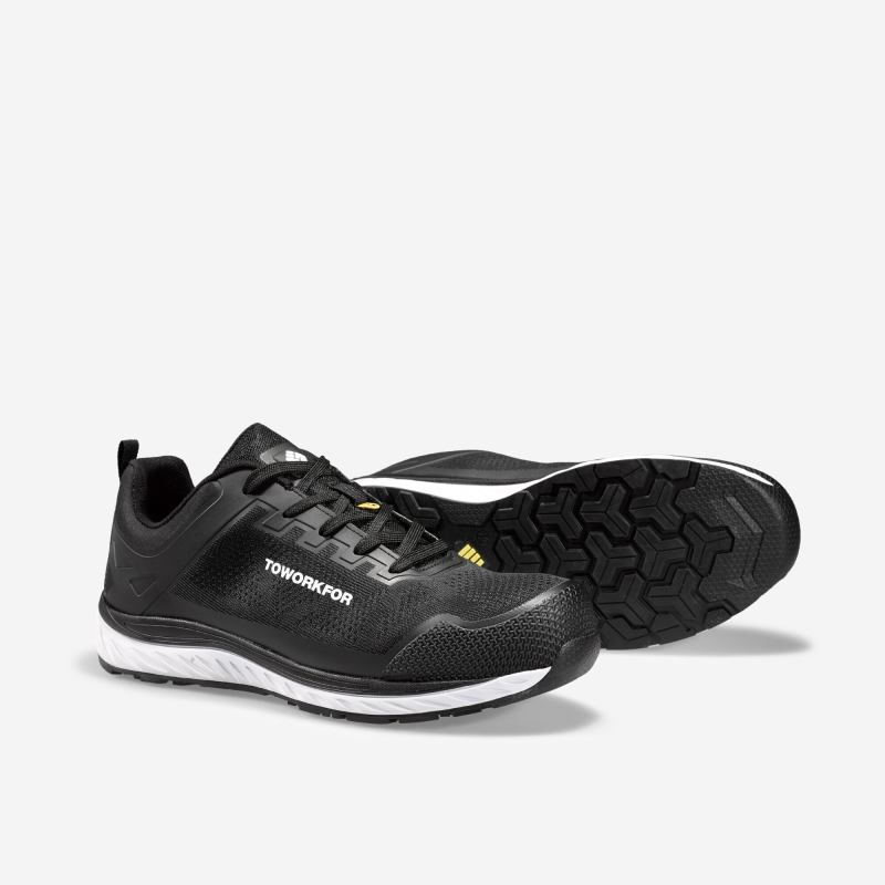 OP=OP Toworkfor Workout Super Set Black O1 Safety Shoes 9A21-80