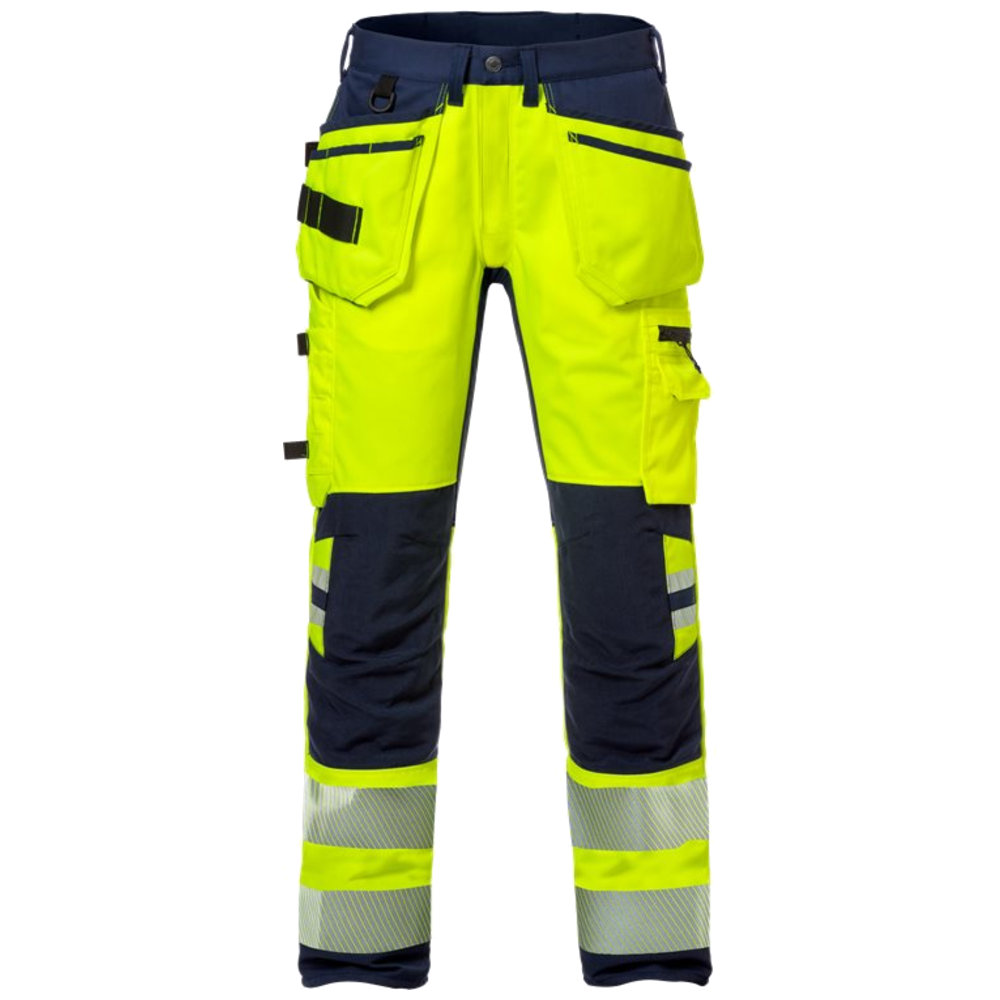 Fristads Stiby High vis work trousers stretch CL.2 2707 PLU 127734