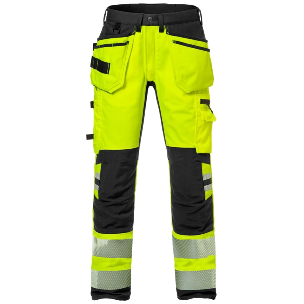 Fristads Stiby High vis work trousers stretch CL.2 2707 PLU 127734