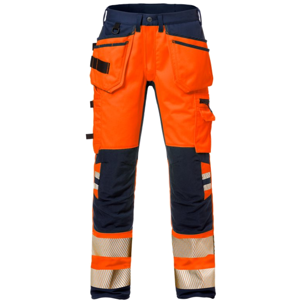 Fristads Stiby High vis work trousers stretch CL.2 2707 PLU 127734