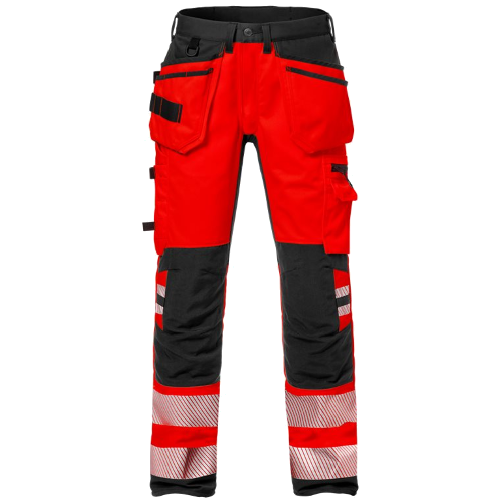 Fristads Stiby High vis work trousers stretch CL.2 2707 PLU 127734