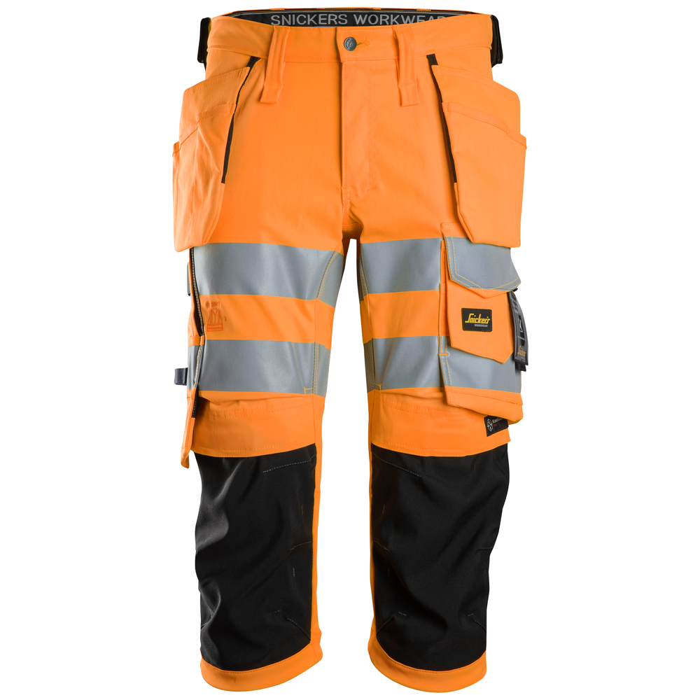 Snickers High-Vis KL1 Stretch Pirate Broek Holsters 6138