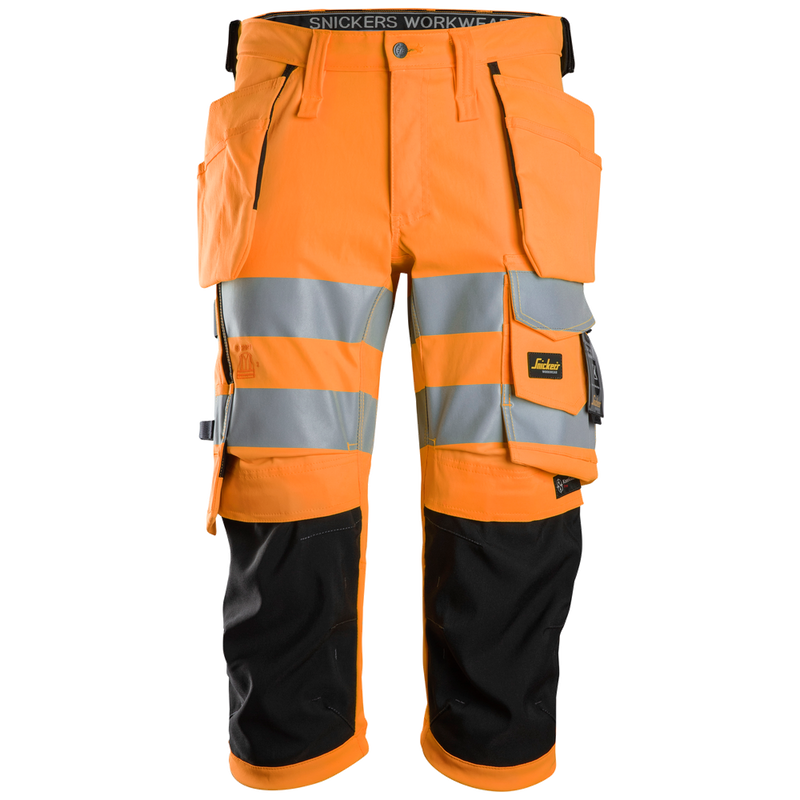Snickers High-Vis KL1 Stretch Pirate Broek Holsters 6138