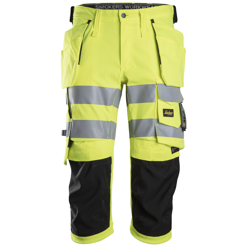 Snickers High-Vis KL1 Stretch Pirate Broek Holsters 6138
