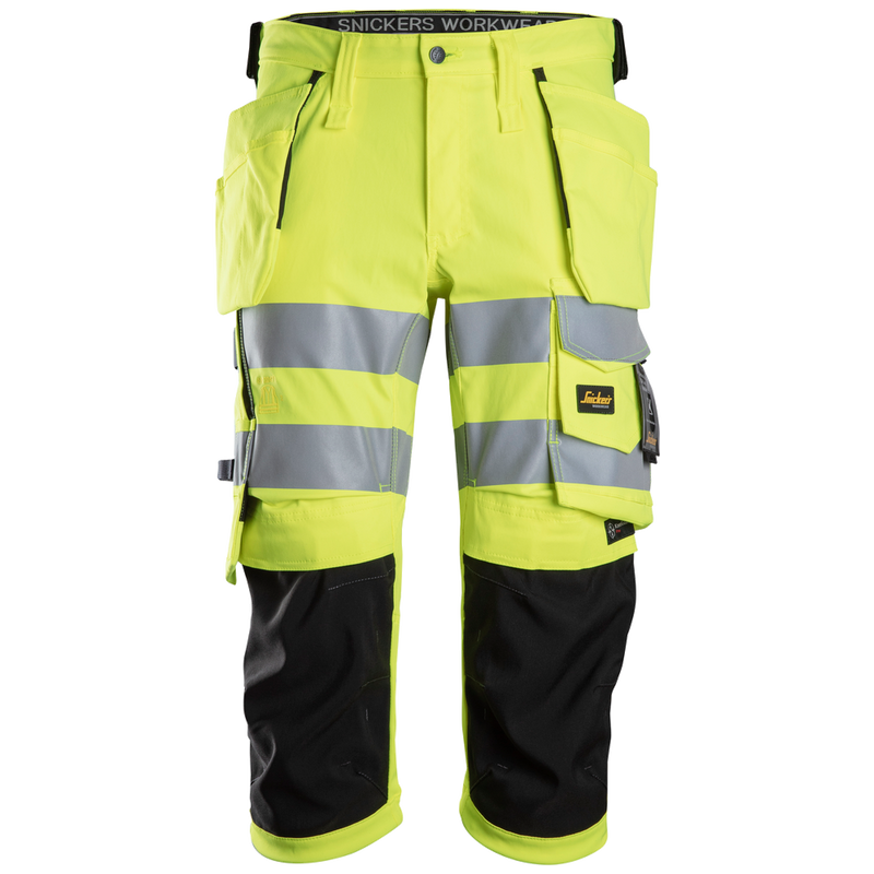 Snickers High-Vis KL1 Stretch Pirate Broek Holsters 6138