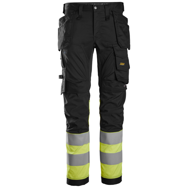 Snickers High-Vis KL1 Stretchbroek met holsterzakken 6234