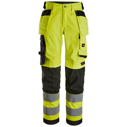 Snickers High-Vis KL2 Dames Stretchbroek Holsterzakken 6743