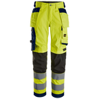 Snickers High-Vis KL2 Dames Stretchbroek Holsterzakken 6743