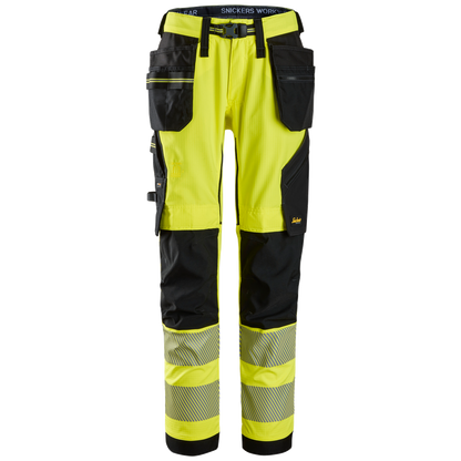 Snickers High-Vis KL2 Stretch Werkbroek Holsterzakken 6943