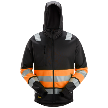 Snickers High-Vis KL1 Hoodie met Rits 8038