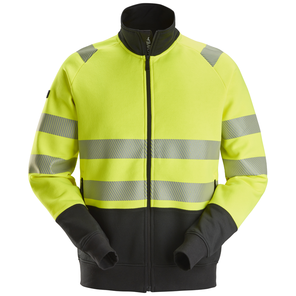 Snickers High-Vis KL2 Sweatjack met Rits 2835