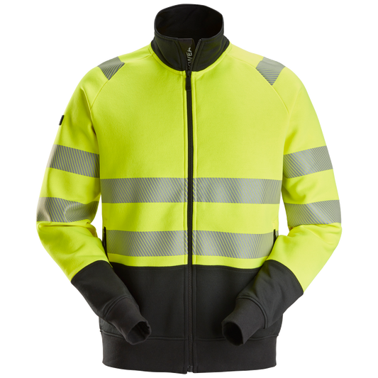 Snickers High-Vis KL2 Sweatjack met Rits 2835