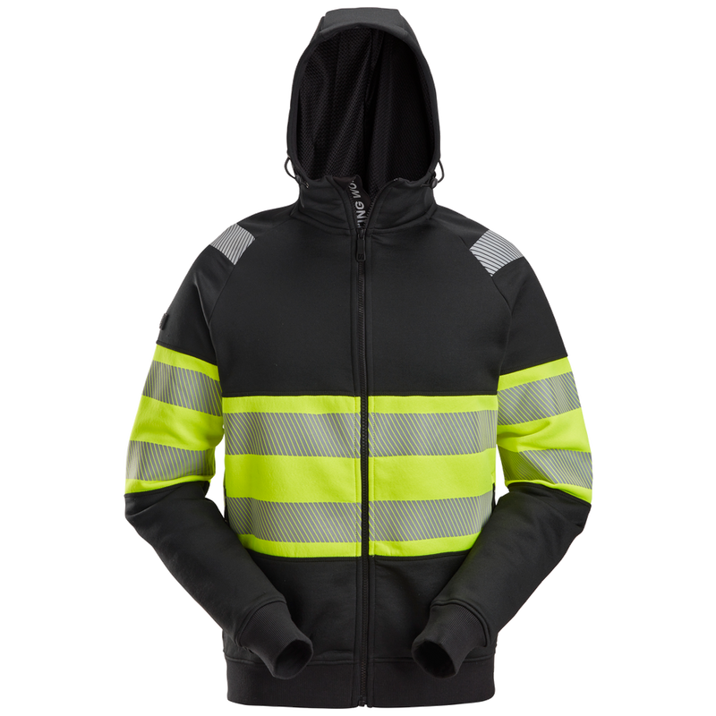 Snickers High-Vis KL1 Hoodie met Rits 2838