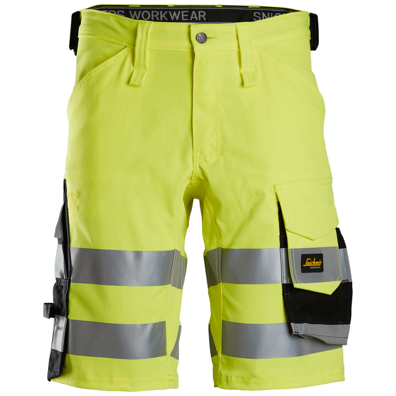 Snickers High-Vis KL1 Stretch Korte Werkbroek 6136