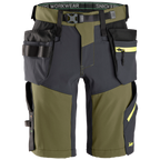Snickers FlexiWork Softshell Stretch Korte Broek+ HP 6140
