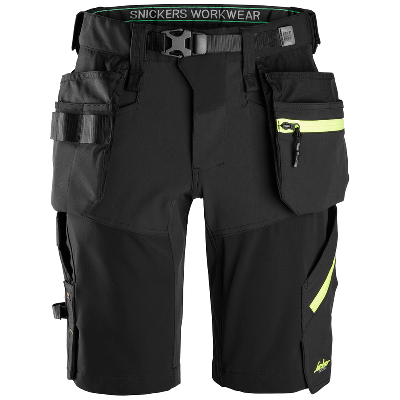 Snickers FlexiWork Softshell Stretch Korte Broek+ HP 6140