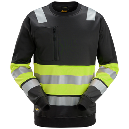 Snickers High-Vis KL1 Sweatshirt 8031
