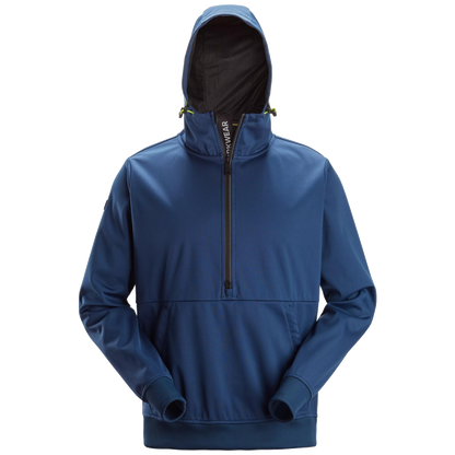 Snickers Flexiwork Windblocker Stretch Hoodie Met Halve Rits 8400