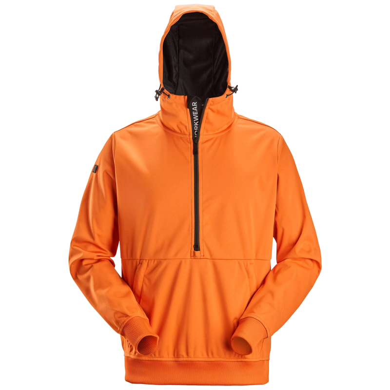 Snickers Flexiwork Windblocker Stretch Hoodie Met Halve Rits 8400