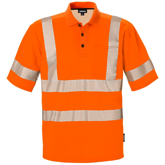 Fristads Stiby High vis poloshirt CL.3 7406 PHV 100972