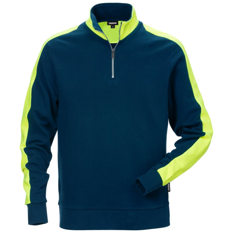 Fristads Sweatshirt korte rits 7449 RTS 111263