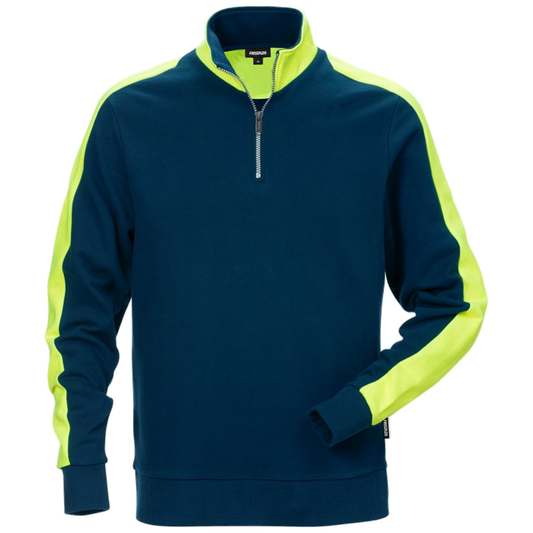 Fristads Sweatshirt korte rits 7449 RTS 111263