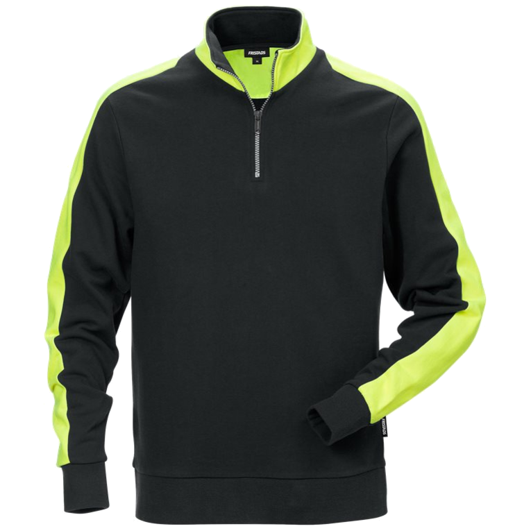 Fristads Sweatshirt korte rits 7449 RTS 111263