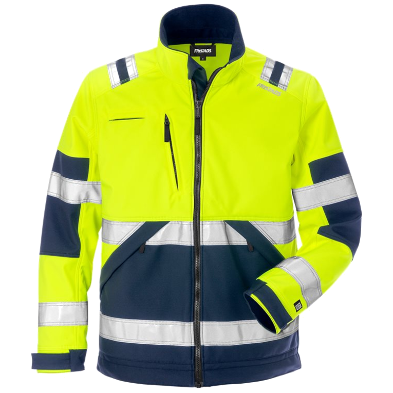 Fristads High vis softshelljack CL.2 4083 WYH 125024
