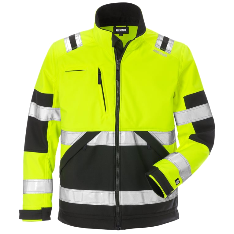 Fristads High vis softshelljack CL.2 4083 WYH 125024