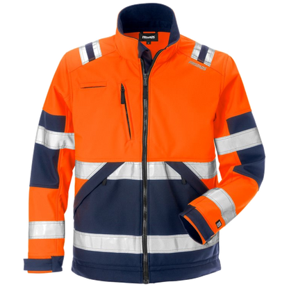 Fristads High vis softshelljack CL.2 4083 WYH 125024
