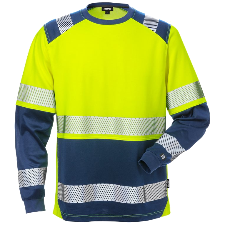 Fristads Stiby High-visibility T-shirt long sleeves CL.2 7457 THV 129514