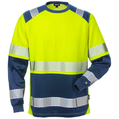 Fristads Stiby High vis T-shirt lange mouwen CL.2 7457 THV 129514