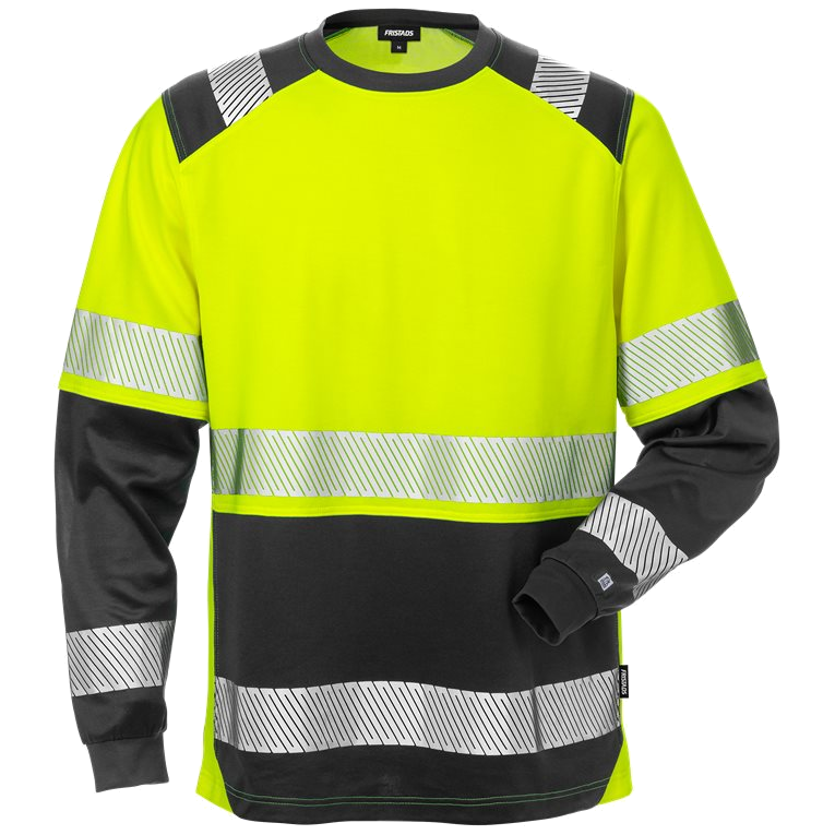 Fristads Stiby High-visibility T-shirt long sleeves CL.2 7457 THV 129514