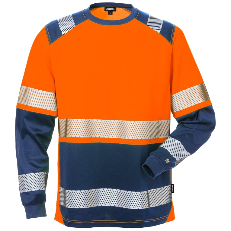 Fristads Stiby High-visibility T-shirt long sleeves CL.2 7457 THV 129514