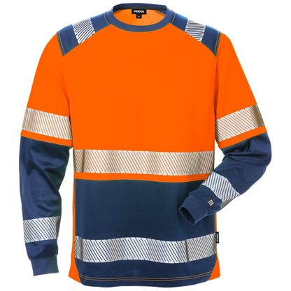 Fristads Stiby High vis T-shirt lange mouwen CL.2 7457 THV 129514