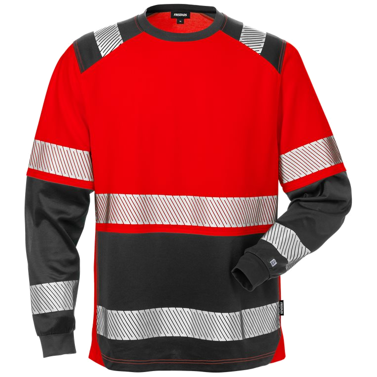 Fristads Stiby High-visibility T-shirt long sleeves CL.2 7457 THV 129514