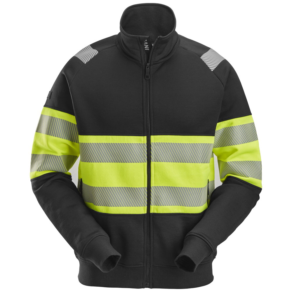 Snickers High-Vis KL1 Sweatvest met Rits 2834
