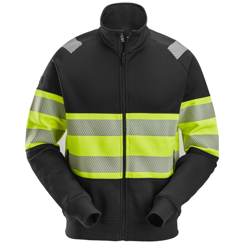 Snickers High-Vis KL1 Sweatvest met Rits 2834