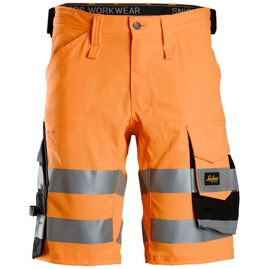 Snickers High-Vis KL1 Stretch Korte Werkbroek 6136